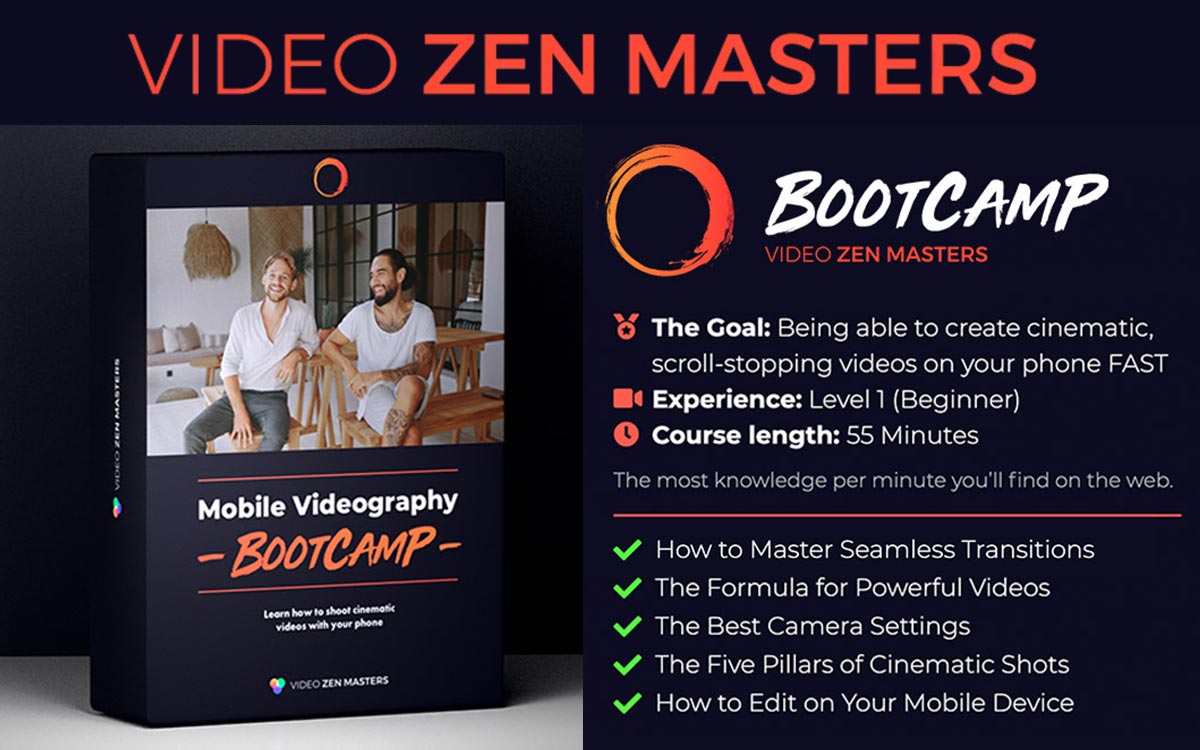 Video-Zen-Masters-Kurs-Bootcamp
