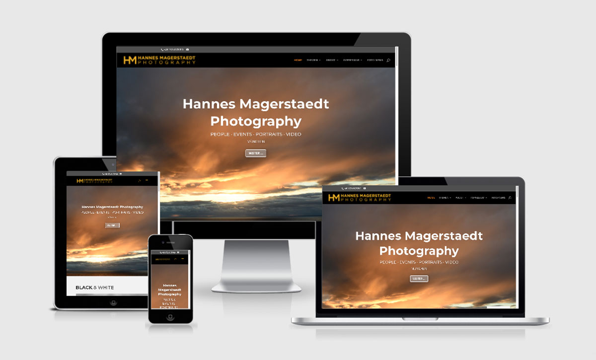 Responsives Webdesign made by RHB-Design