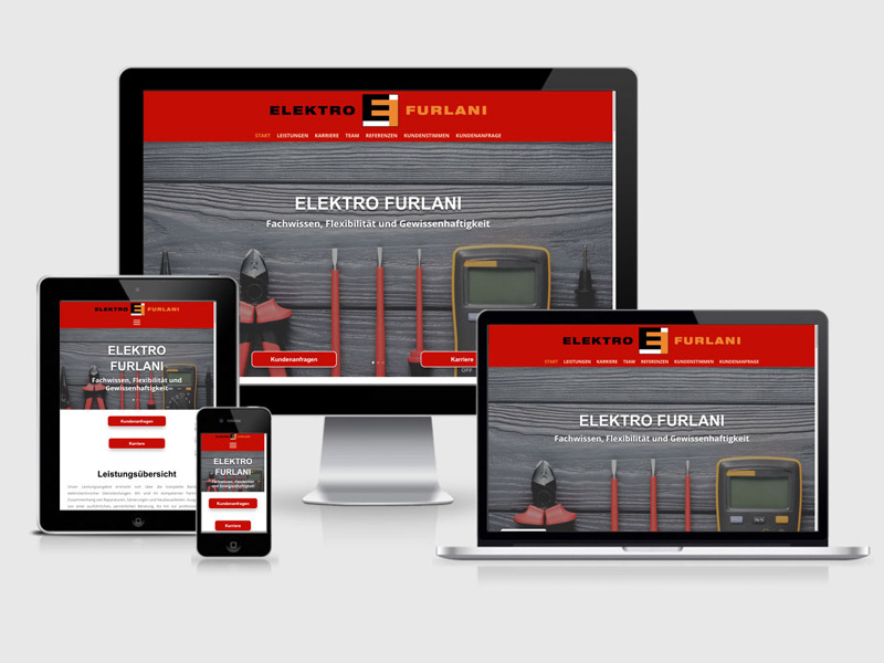 Elektriker Website